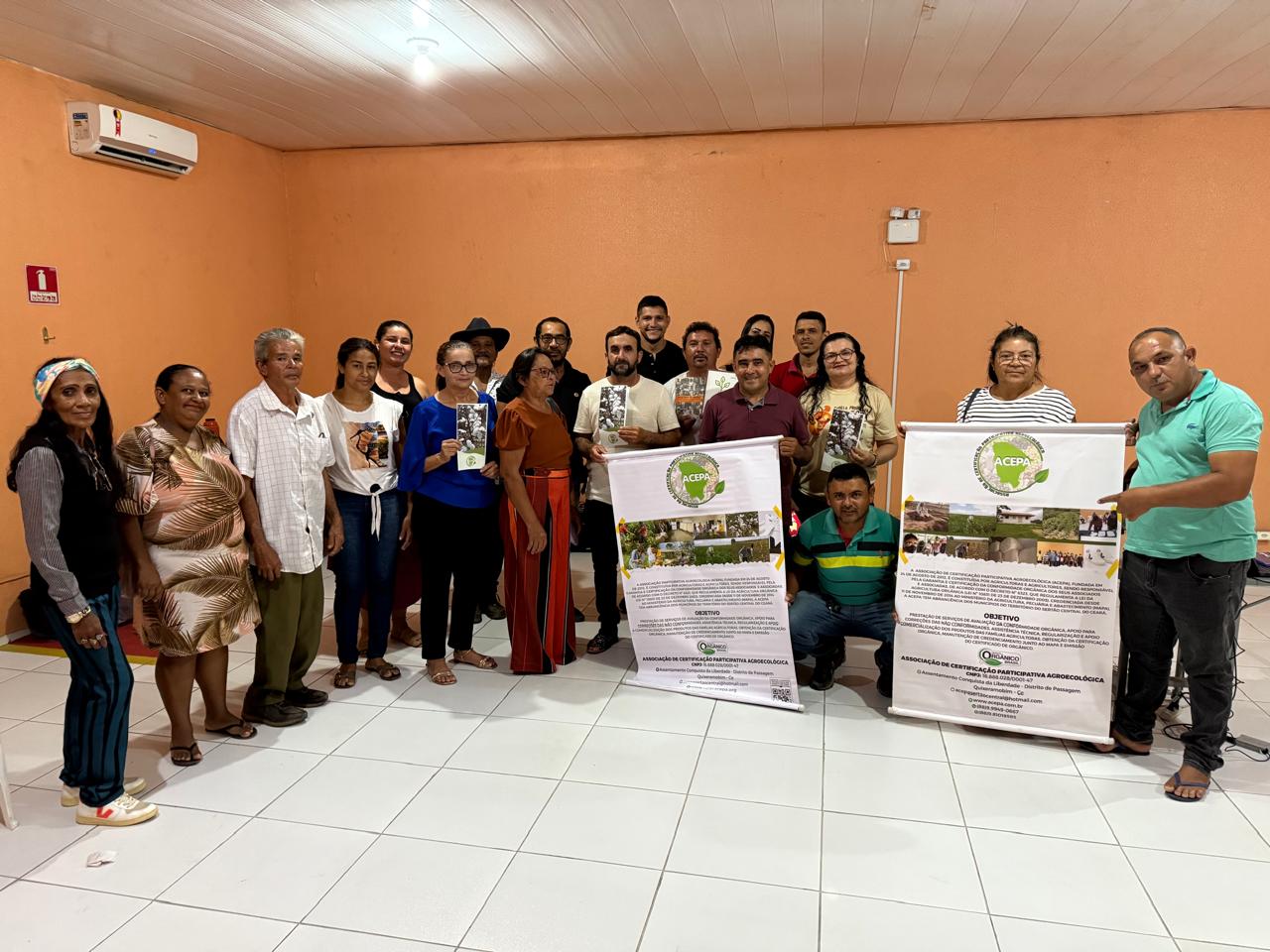 ACEPA fortalece certificação orgânica e amplia núcleos em encontro regional.