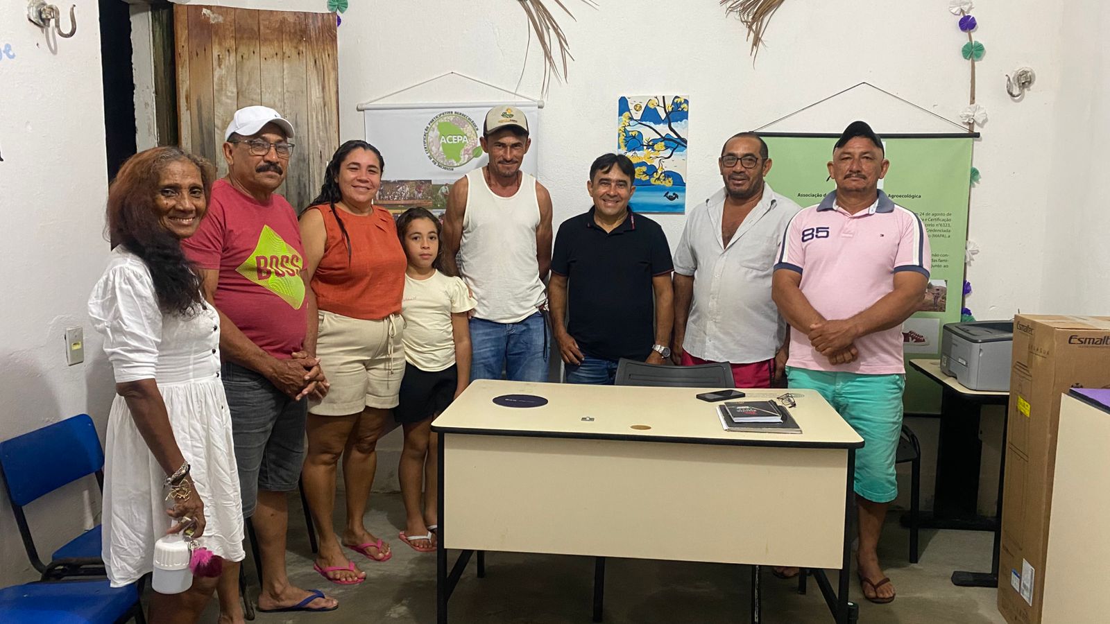 Fortalecendo o algodão agroecológico no sertão.