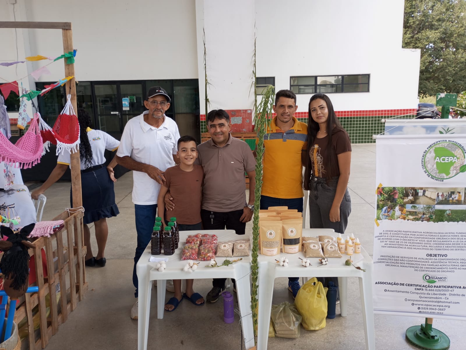ACEPA leva a força da agroecologia à Feira Empreendedora do IFCE Quixadá 2026